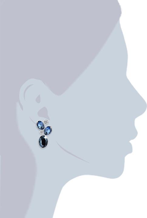 Image du produit Lulu & Jane Mesdames alliage de métal verre argent - 29361 (Alliage métallique)