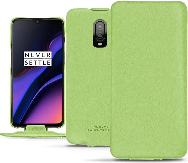 Actual product image Noreve Leather cover vertical (OnePlus 6T)