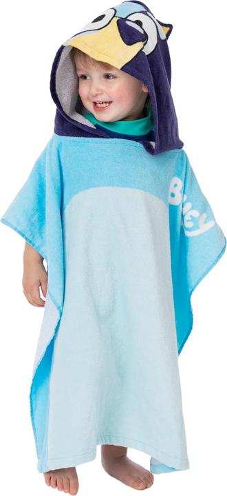 Immagine prodotto Bluey Asciugamano con cappuccio per bambini/ragazzi