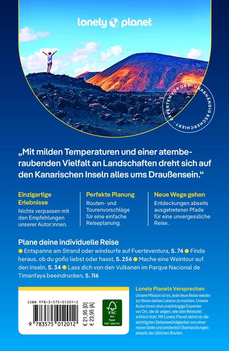Produktbild Reiseführer Kanarische Inseln (Deutsch, Isabella Noble, Ross Clarke, Sarah Gilbert, 2025)