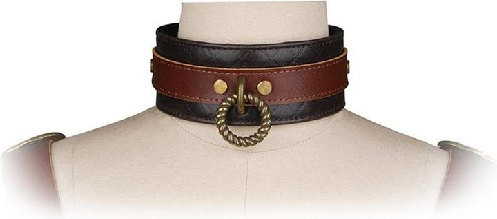 Productafbeelding Liebe Seele Lederen halsband met riem