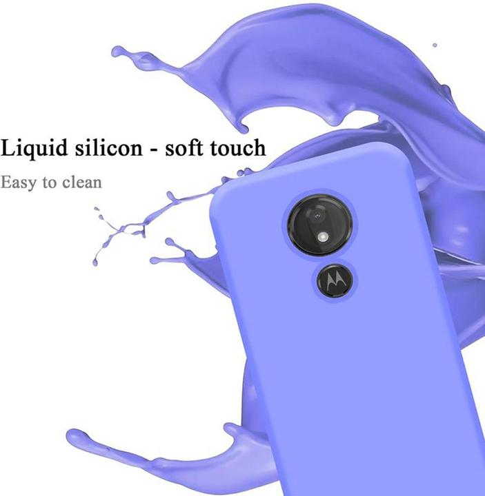 Actual product image Cadorabo TPU Liquid Silicone Case Cover (Motorola Moto G7 Power)