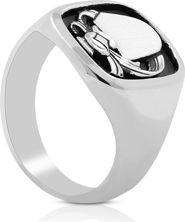 Immagine prodotto Muau Anello con stemma (64, 925 Argento)