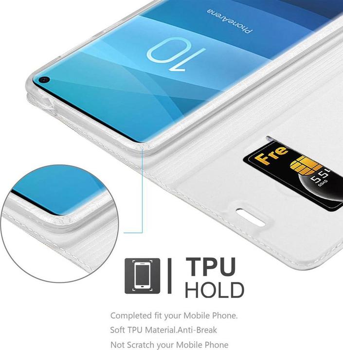 Actual product image Cadorabo Book Classy Style Cover (Samsung Galaxy S10)