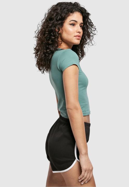 Immagine prodotto Urban Classics Maglietta da donna in jersey elasticizzato (S)
