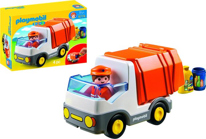 Actual product image Playmobil refuse truck (6774, Playmobil 1.2.3)