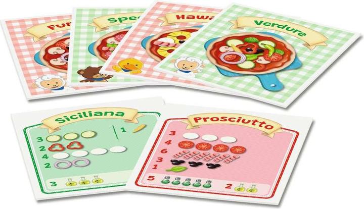 Actual product image Ravensburger 1,2,3 Pizza Bakery (German, French, Italian)