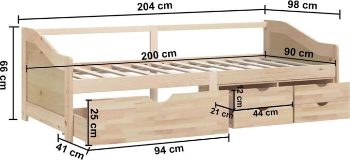 Immagine prodotto VidaXL Ayline (90 x 200 cm)