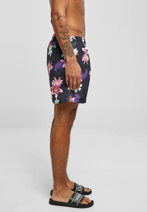 Produktbild Urban Classics Pattern Swim Shorts (XS)