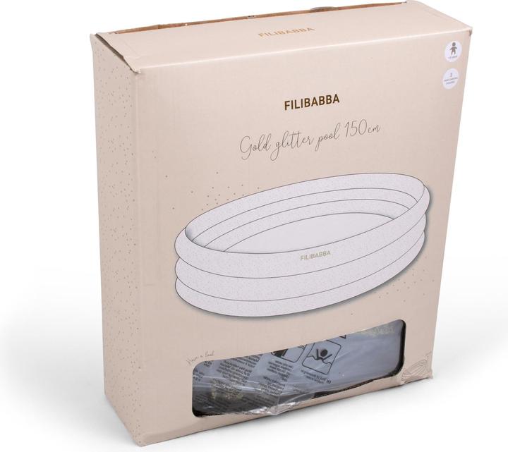 Produktbild Filibabba Alfie - Gold Glitzer
