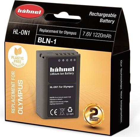 Actual product image Hähnel Spare battery HL-ON1, for Ol BLN1 (Rechargeable battery)