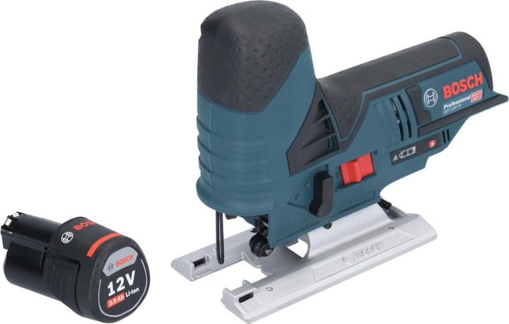 Produktbild Bosch Professional Bosch GST 12V-70 Professional Akku Stichsäge 12 V 70 mm + 1x Akku 3,0 Ah - ohne Ladegerät