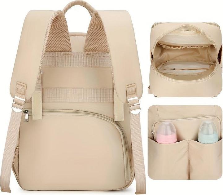 Immagine prodotto Only-Bags.Store Zaino mamma di grande capacità, borsa da viaggio multifunzione per pannolini premaman, tracolla