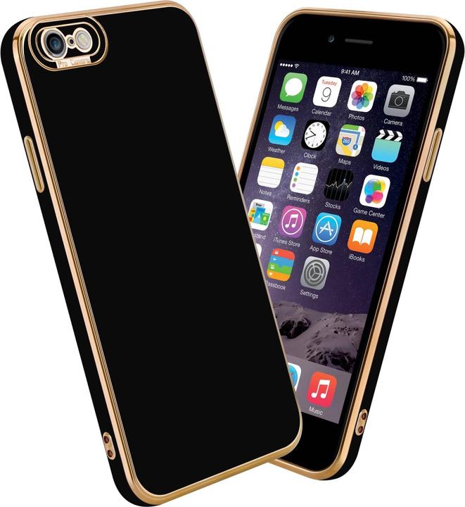 Glossy black - rose gold