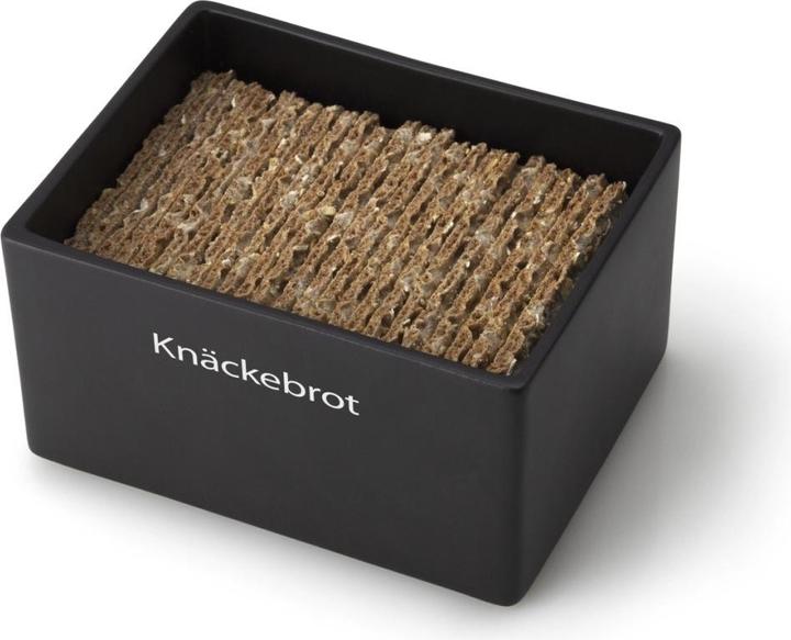 Produktbild Continenta Keramik Vorratsdose, schwarz, 17.5x13.5x11 cm (3.75 l)