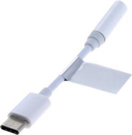 Berrybase Audio adapter USB-C plug - jack socket white