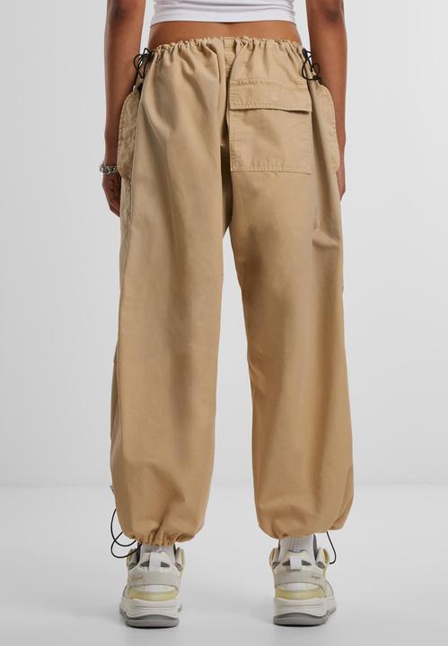 Actual product image Urban Classics Ladies Cotton Parachute Pants (M)