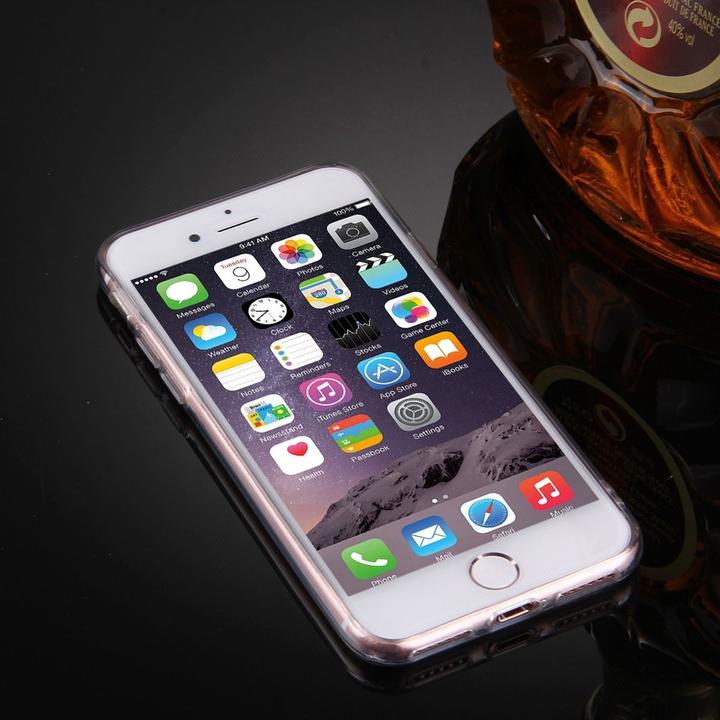 Produktbild König Design Apple iPhone 8 Handy Hülle Spiegel Mirror Soft Case Schutz Cover Bumper Silber (Apple iPhone 8)