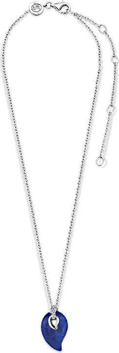 Produktbild Ti Sento Milano Collier mit dunkelblauen Stein 3918BL/45 (925 Sterling Silber, 48 cm)