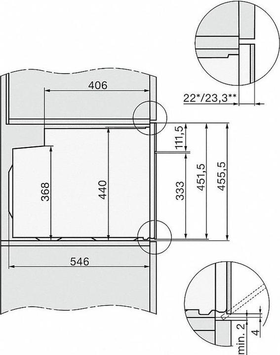 Actual product image Miele H 7244-60 BP graphite gray 11111020