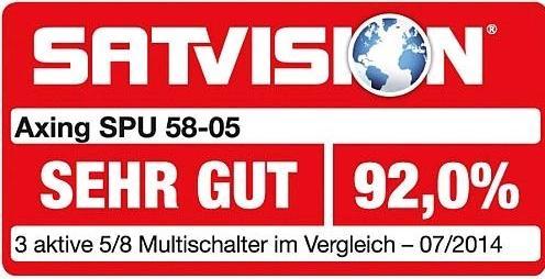Produktbild Axing SPU 58-05 Multischalter (Originalfernbedienung)