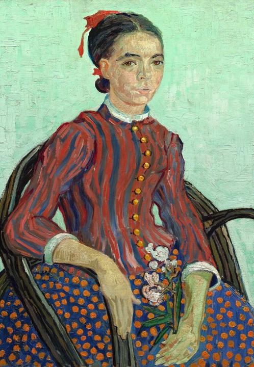 Actual product image Grafika Puzzle 1000 pieces Van Gogh - La Mousmé, 1888 (1000 pieces)
