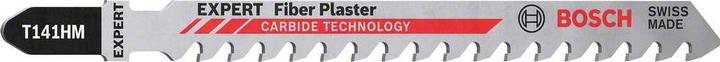Produktbild Bosch Professional Zubehör EXPERT 'Fiber Plaster' T 141 HM Stichsägeblatt, 2 Stück