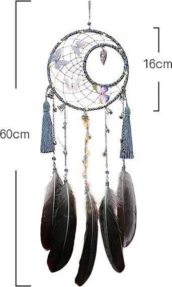 Actual product image Cover-Discount DIY Dreamcatcher LED Butterflies Craft Set