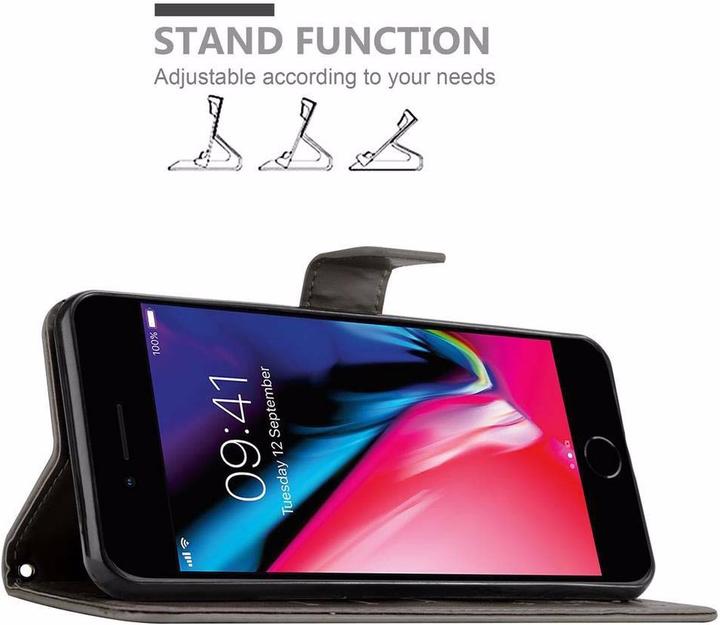 Image du produit Cadorabo Couverture du livre de fleurs (Apple iPhone 7, Apple iPhone SE (2ème génération))