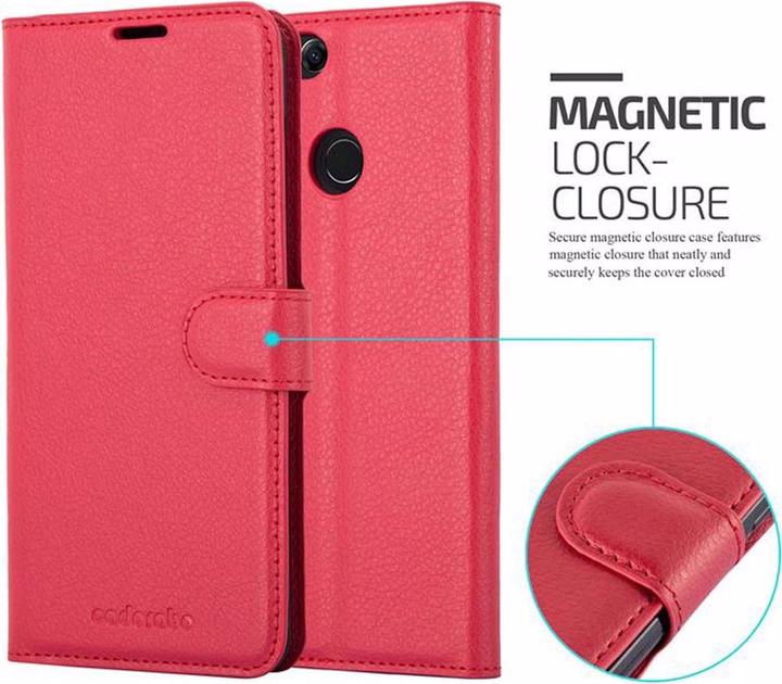 Actual product image Cadorabo Book with stand function cover (Honor 7X)