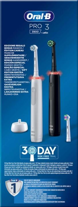 Image du produit Oral-B Pro 3 3900 (Brosse à dents oscillo-rotative)