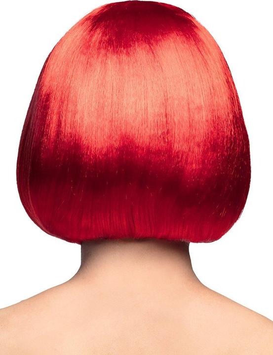 Actual product image Fasnacht Wig Cabaret red
