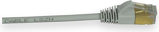Actual product image Cable-Tec CTC Slimpatch Cable Cat 6A F/UTP 1.0 Meter (S/FTP, CAT6a, 1 m)