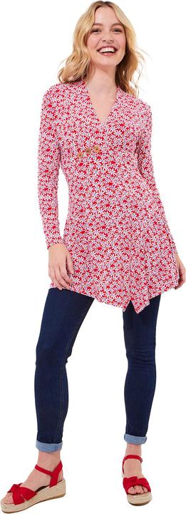 Actual product image Joe Browns Asymmetric Floral Print Jersey Tunic (46)
