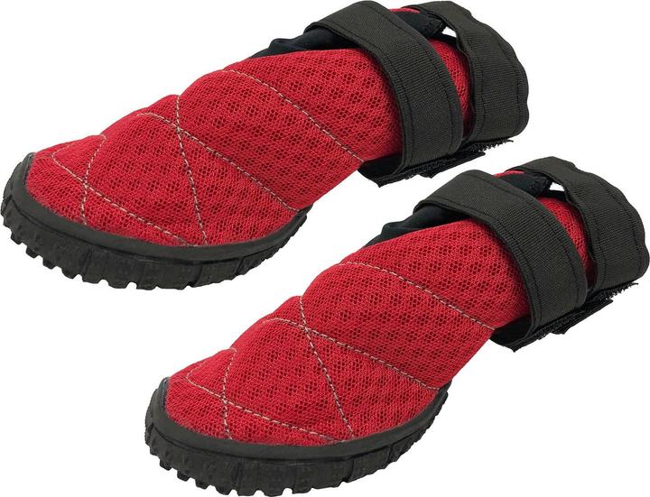 Immagine prodotto Swisspet Scarpe di protezione delle zampe SUN, rosso XS (XS, Scarpe per cani)