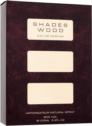 Image du produit Armaf Shades Wood by Eau de Toilette Vaporisateur 100 ml (Eau de toilette, 100 ml)