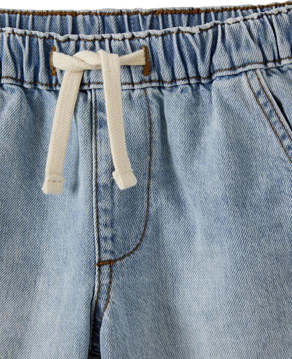 Image du produit Vertbaudet Jungen Jeans-Shorts mit Schlupfbund Oeko-Tex (104)