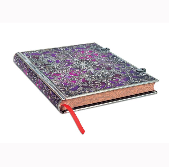 Produktbild Paperblanks Aubergine (180 x 230 mm, Liniert, Harter Einband)