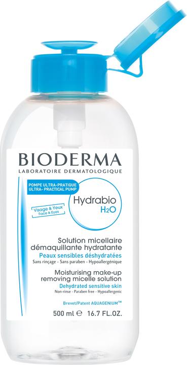 Actual product image Bioderma H2O Pompe Inversée (Cleansing lotion, 500 ml)