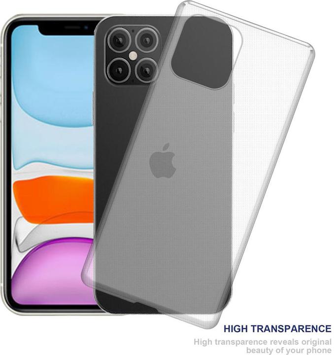 Actual product image Cadorabo TPU Ultra Slim AIR Cover (Apple iPhone 12 mini)