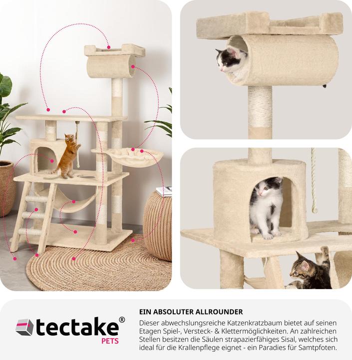 Image du produit tectake Stokeley (141 cm, Beige)