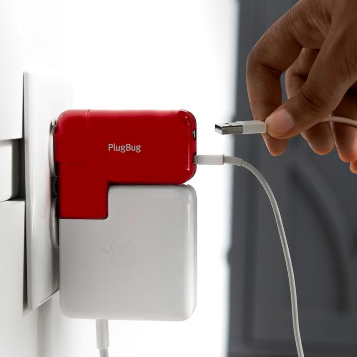 Image du produit TwelveSouth PlugBug Duo double chargeur de voyage adaptateur d'alimentation pour MacBooks 2x ports USB
