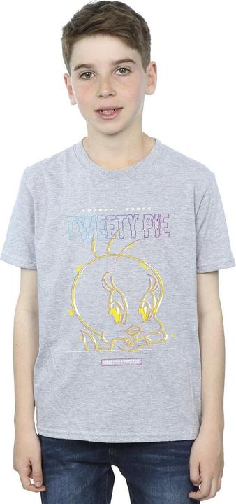 Actual product image Looney Tunes Boys Tweety Glitch T-Shirt (128)