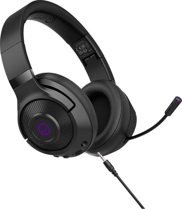 Actual product image Lorgar Headphone with microphone Noah 702, Wireless Gaming Headset, black