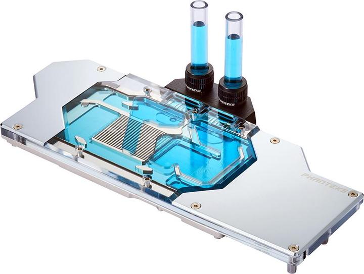 Produktbild Phanteks Glacier G2080Ti Founders Edition Full Water Block RGB - Chrome