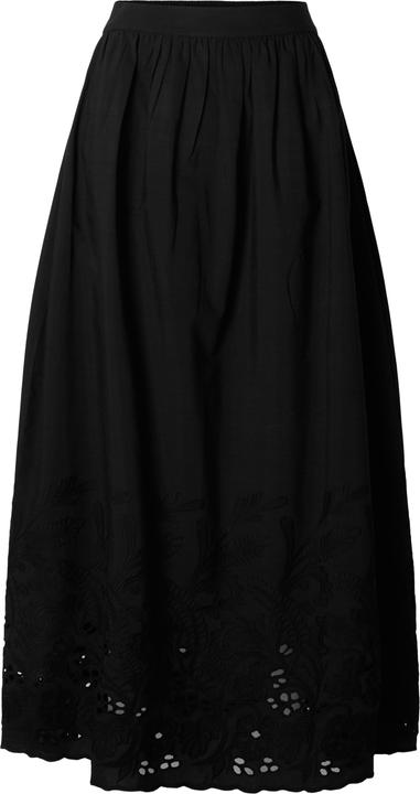 Actual product image Selected Femme Broderie Anglaise Maxirock (36)