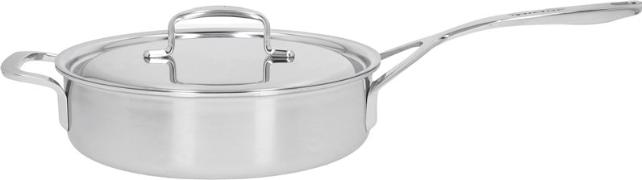 Image du produit Demeyere 5 Plus Casserole basse 24cm avec couvercle (24 cm, Casserole à manche, Acier inoxydable)