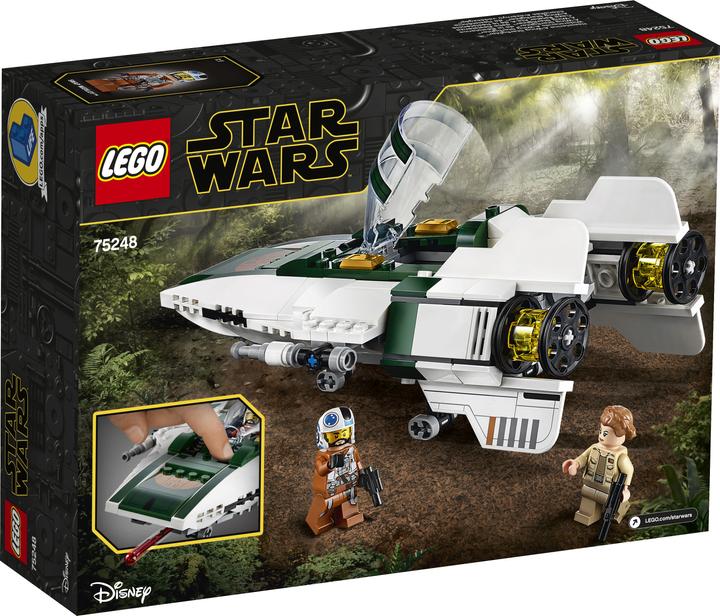 Actual product image LEGO Resistor A-Wing Starfighter (75248, LEGO Star Wars)
