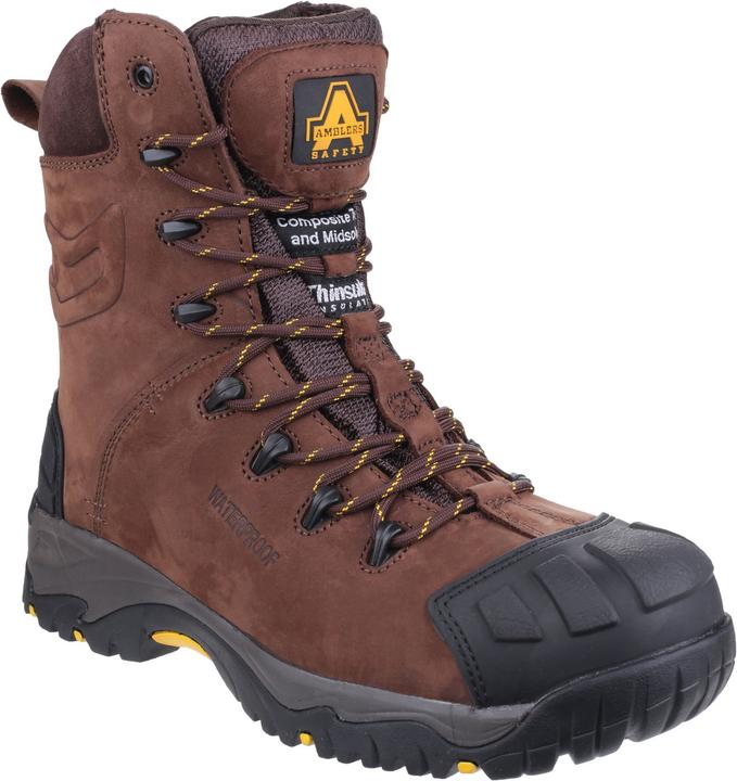 Actual product image Amblers Safety AS995 Pillar safety boots with zip fastener waterproof (43)
