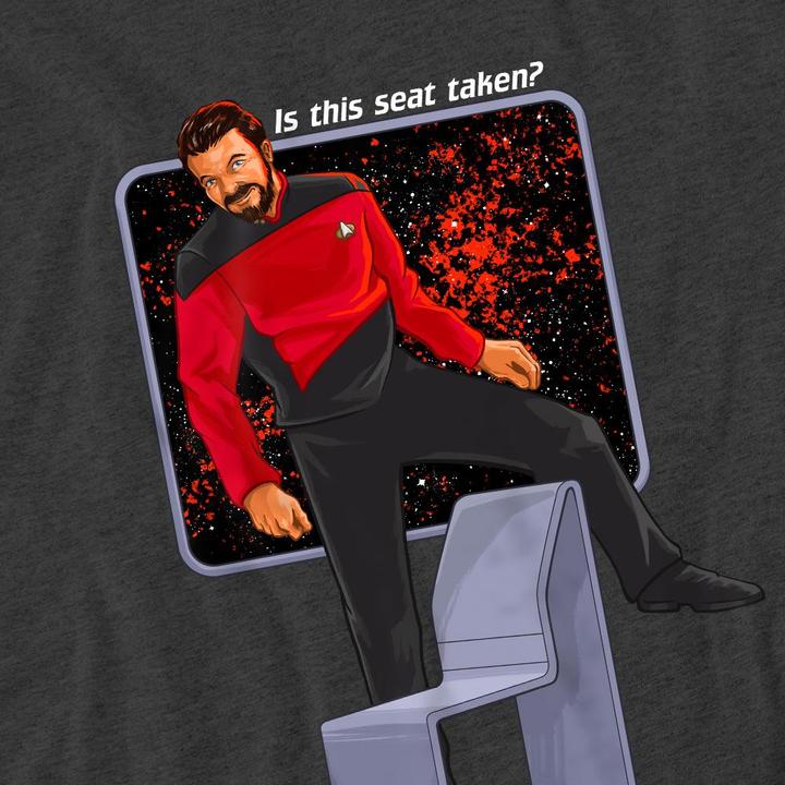 Image du produit - T-shirt IS THIS SEAT TAKEN - Adulte (L)